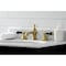 Kingston Brass KC7067PKL Duchess Widespread Bathroom Faucet W/ Brass Pop-Up, Brass KC7067PKL - alternate 4
